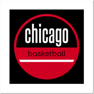 chicago basketball Posters and Art